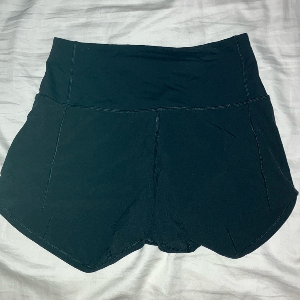 LULULEMON BLACK HIGH RISE SPEED UPS SIZE 0
